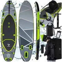 Trizand SUP-Board Stand Up Paddel-Board 335 cm, SUP-Board, (Spar-Set, 1 tlg., bis 170 kg), Enthält zusätzlich eine wasserdichte 10-Liter-Tasche