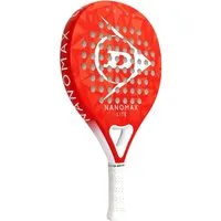 Dunlop Padelschläger Nanomax Lite 350g/Rund/Freizeit rot