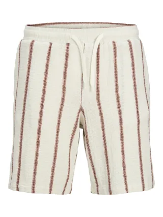 JACK&JONES - JPSTJAIDEN COBA STRIPE JOG SHORTS REG LN Arabian Spice - Gr. - S