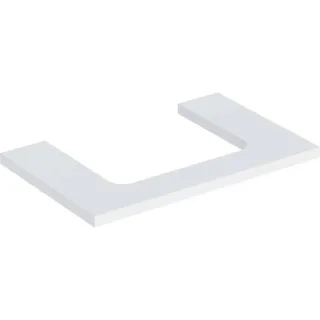 Geberit ONE Waschtisch-Platte, Ausschnitt mittig, für Aufsatzwaschtisch 505282002