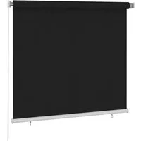 Rollo Außenrollo 165 (B) x 140 (H) cm Schwarz, vidaXL