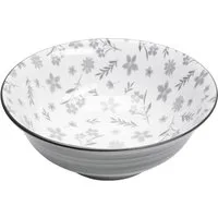 Ritzenhoff & Breker Servierschale Sendai, Elegante Schale mit floralem Design, 21,1 x 21,1 x 7,9 cm
