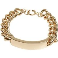 URBAN CLASSICS Bettelarmband Urban Classics Unisex Plate Bracelet