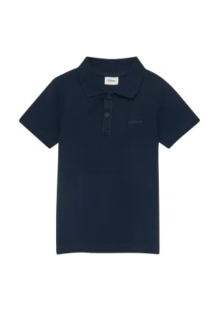 s.Oliver - Polo-Shirt blau - Gr. - 122