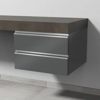 Sanipa Unterschrank 2morrow (L2183) 340x500x520 Anthrazit-Glanz, L218379 L218379