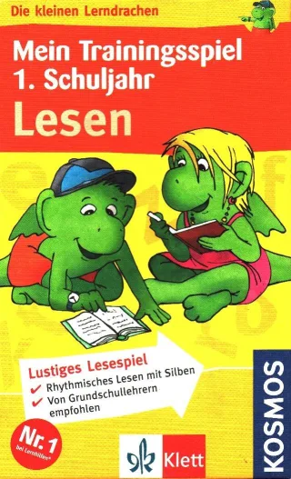 Kosmos 710224 - Die kleinen Lerndrachen: Mein Trainingsspiel 1. Schuljahr - Lesen