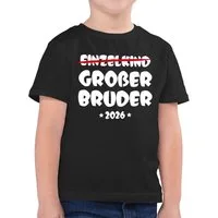 Shirtracer T-Shirt Einzelkind Großer Bruder 2026 (1-tlg) Großer Bruder