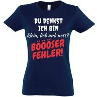 Youth Designz Print-Shirt "Böser Fehler" Damen T-Shirt mit lustigem Spruch Print mit witzigen Aufdruck für Frauen