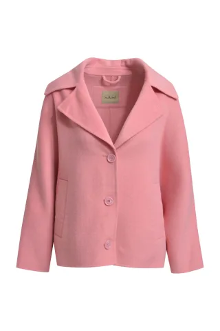 Smith&Soul - Batwing Wool Blended Jacket bubblegum - Gr. - L
