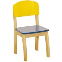 roba® Stuhl Gelb/Blau, für Kinder