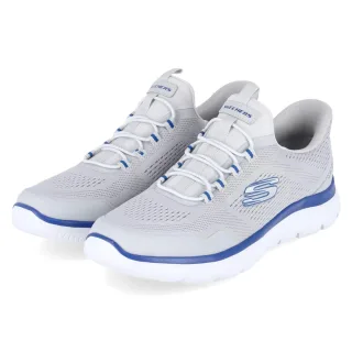 Skechers Slip-Ins SUMMITS TOP RATE - Gr. 40 - Grau - Textil & Synthetik