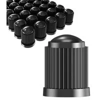 BAYLI Ventilkappe 20er Pack Reifenventilkappen aus Kunststoff Set aus 20 Stück Staubschu