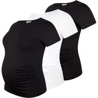 M.M.C. Umstandsshirt Basic Umstandsmode Kurzarm (3-tlg)