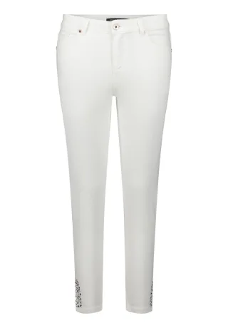 Betty Barclay - 3/4-Jeans im Slim Fit weiß - Gr. - 40