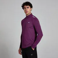 MP Herren Active Top mit 1/4-Reißverschluss – Violett - S