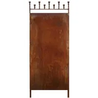 EdelrostPassion Sichtschutzelement, B:40-125cm,H:120-200cm, zum stecken,metall, 2mm, Edelrost, Zaunspitze