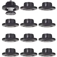 SO-TECH® Möbelfuß Höhenversteller für Ø 30 mm Topfbohrung, Höhenverstellung 10, (Spar-Set, 12-St), Tragkraft 175 kg pro Stück, Hersteller: Italiana Ferramenta