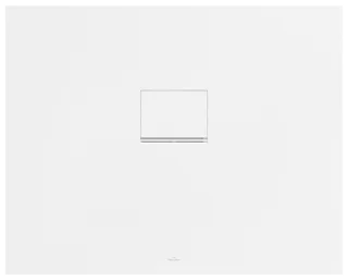 Villeroy & Boch Duschwanne Squaro Infinity (1080SQI2B) 1000x800x40mm Quaryl Stone White, UDQ1080SQI2 UDQ1080SQI2BVRW