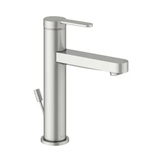 Keuco Waschtischarmatur 130 IXMO 59501, m.Zug.-Ablgrt. Flat, Ros. rd. Edelst-fin, 59501063001 59501063001