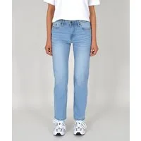 ESRA Straight-Jeans Damen Jeans Geradeschnitt Stretch Jeans Damen Regular Fit G4 Sale High Waist Jeans Damen Straight Hose Regular Jeans bis Große Größe