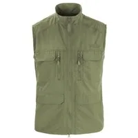 normani Funktionsweste Herren Outdoor Weste Deer leichte Sommerweste mit Sonnenschutzfaktor 50+ - Insgesamt 10 Taschen