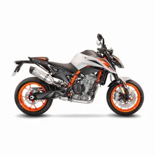 Sportauspuff LeoVince LV One EVO Edelstahl KTM Duke 890/R/L A2 Bj.2020-2023 EURO4/5+ABE/eintragungsfrei