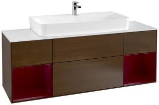 Villeroy & Boch Waschtischunterschrank Finion G21 1600x603x501mm Wandbel WT mit., G211HBGN G211HBGN