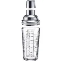 WESTMARK Cocktail Shaker Sam, Glas, 400 ml
