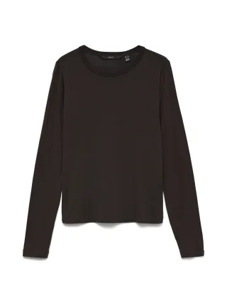 VERO MODA - VMADA LS TOP JRS NOOS Chocolate Torte - Gr. - XS
