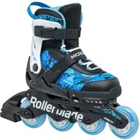 ROLLERBLADE Inlineskates Microblade SL (Rollen: 72mm/80A, Kugellager: SG3) schwarz/himmelwasser