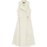 BOSS Druckkleid Dimosa mit verstellbarem Gürtel (1-tlg)