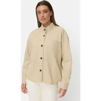 camel active Hemdbluse mit Stehkragen Langarm unifarben