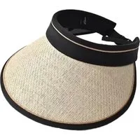 nsihing Sonnenhut Breitkrempiger Stroh-Sonnenhut für Damen mit UV-Schutz Strandhut, Outdoor-Sonnenschutzhut für Damen