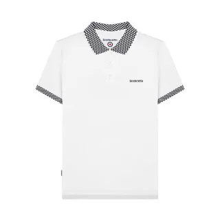 Lambretta - Poloshirt für Herren, Abzeichen (Weiß)