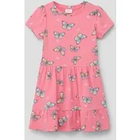 s.Oliver Minikleid Kleid Kleid mit All-over-Print