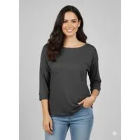 Ragwear 3/4-Arm-Shirt SHIMONA O mit 3/4 Ärmel