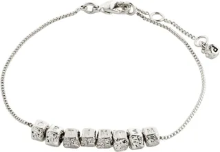 pilgrim - Armband mit Charms - Courageous silver - Gr. - OS