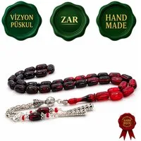 M-Punkt24 Kettenanhänger Tesbih Tesbih (8 x 12 mm), Gebetskette, Rosary, inkl. Etui, ! SONDERPREIS, DA PRODUKTNEUHEIT !