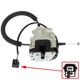 Stellmotor Türschloss Zentralverriegelung HINTEN UNTEN RECHTS 8200661170 9080600Q0D für Renault Master III 2010- Opel Movano B 2010- Nissan NV400 2011-