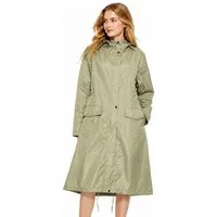 MOPUEA Regenmantel Regenmantel Damen Wasserdicht Leicht Atmungsaktiv Parka & Tasche XL (Set, 1-tlg., Multifunktional für unterwegs) Poncho Jacke Mantel für Erwachsene