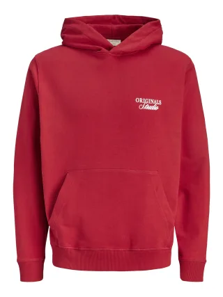 JACK&JONES - JORNORREBRO TYPO BACK SWEAT HOOD SN - Gr. - M