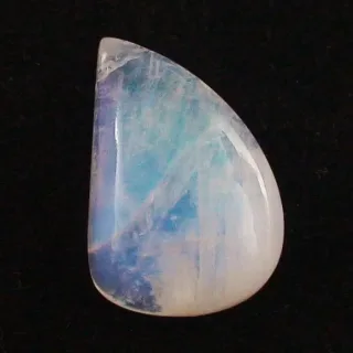 30,76 ct Mondstein mit  Blautönen - Blauer Heilstein mit Zertifikat