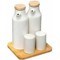 5five Simply Smart Menage-Set Öl- und Essig-Set 5-tlg., (5-tlg), mit Gewürzstreuern