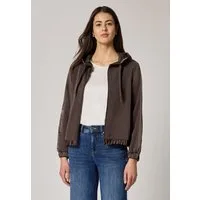 STREET ONE Cardigan mit Silk Look