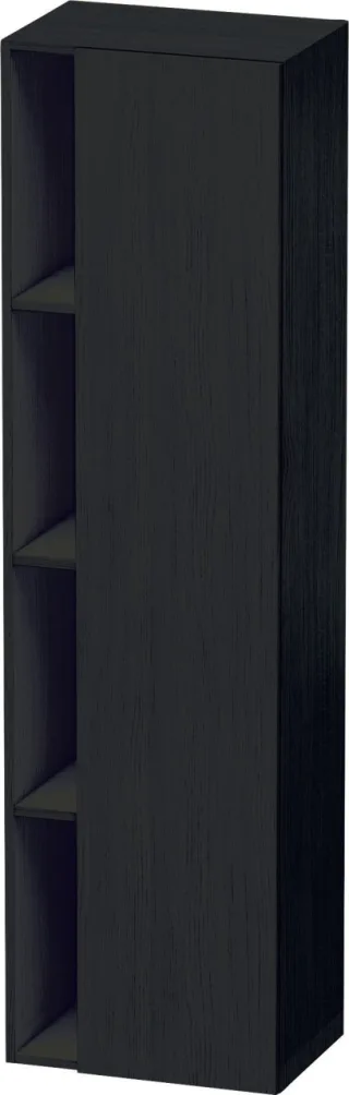 Duravit DuraStyle Hochschrank Eiche Schwarz Matt 500x360x1800 mm - DS1249R1616 DS1249R1616