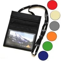 everest 1953 Brustbeutel everest 1953 Brustbeutel Sichtfenster Brustsafe Brusttasche Outdoor, verstellbare Umhängschnur, faltbar, unverwüstlich