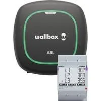 E-Mobility Wallbox Pulsar Dienstwagen Bundle 11kW, mit Ladekabel schwarz, 3-phasig, WLAN, Bluetooth, MID-Energiezähler