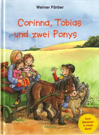 Corinna Tobias und zwei Ponys
