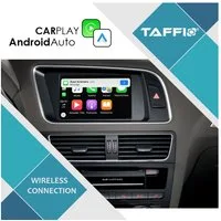 TAFFIO Für Audi A4 A5 Q5 S5 MMI 3G+ HIGH Wireless Carplay AndroidAuto USB Navigationsgerät