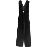 Next Jumpsuit Multifunktionaler Samt-Jumpsuit mit weitem Bein (1-tlg)
